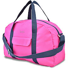Сумка дорожня Semi Line 22 Pink (A3027-2) для фітнесу та подорожей об'єм 22 л водостійкий поліестер регульований ремінь