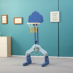 Дитячий спортивний комплекс 5в1 Terrio "Sky" Блакитний