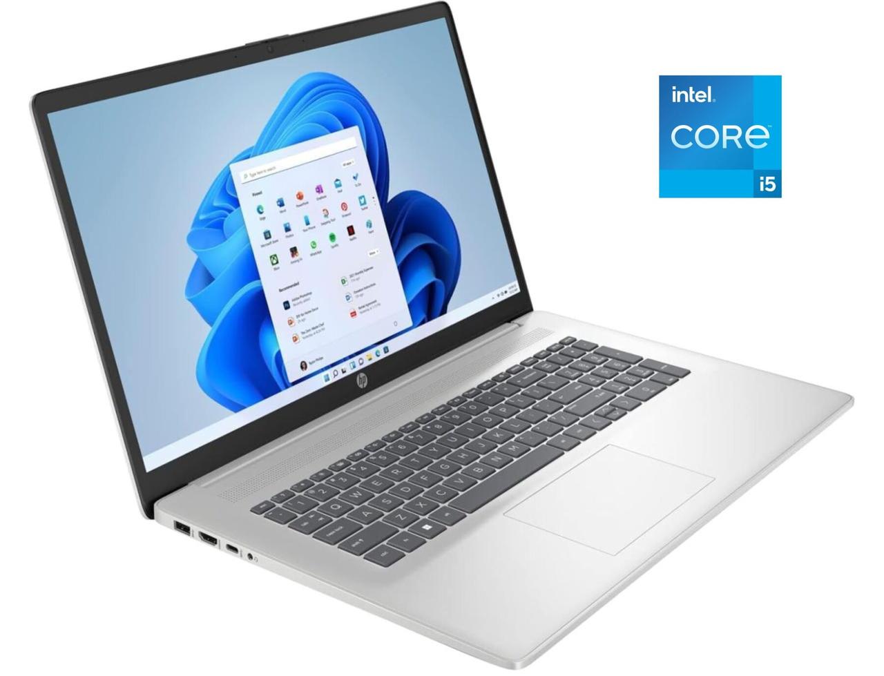 Ноутбук HP 17t-cn300-9pr539/ 17.3" (1600x900)/ Core i5-1335U/ 8 GB RAM/ 256 GB SSD/ Iris X