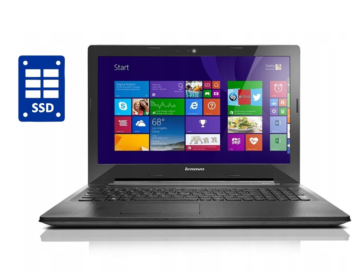 Ноутбук Lenovo G50-45/ 15.6" (1366x768)/ AMD QC-4000/ 8 GB RAM/ 240 GB SSD/ Radeon HD 8280