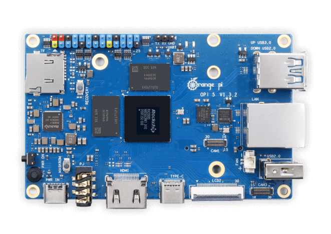 Комп'ютер одноплатний Orange Pi 5 8GB