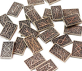 Набір бронзових рун для ворожіння