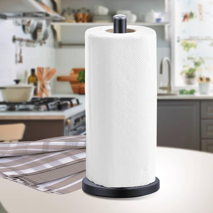 Тримач для паперових рушників Maestro MR-1033-BLAСK 34.5х15 см чорний 3964047