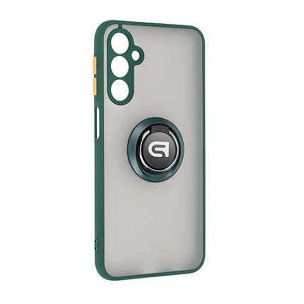 Чохол накладка ArmorStandart PC Frosted Matte Ring для Samsung A15 4G (A155) / A15 5G Dark Green (ARM72710), фото 1