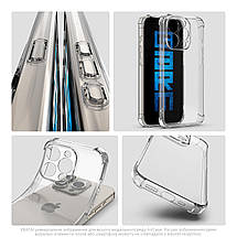 Чохол накладка ArmorStandart TPU Air Force для Motorola Edge 50 Pro Camera Cover Clear (ARM77362), фото 5