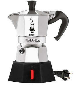 Електрична гейзерна кавоварка Bialetti Elettrika на 2 чашки 90 мл