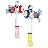 Встановлення (генератор) для запуску мильних бульбашок "Space" КРАСНА арт. WX 536, фото 2