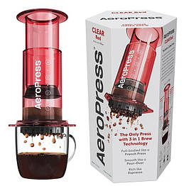 Аеропрес AeroPress Clear Red