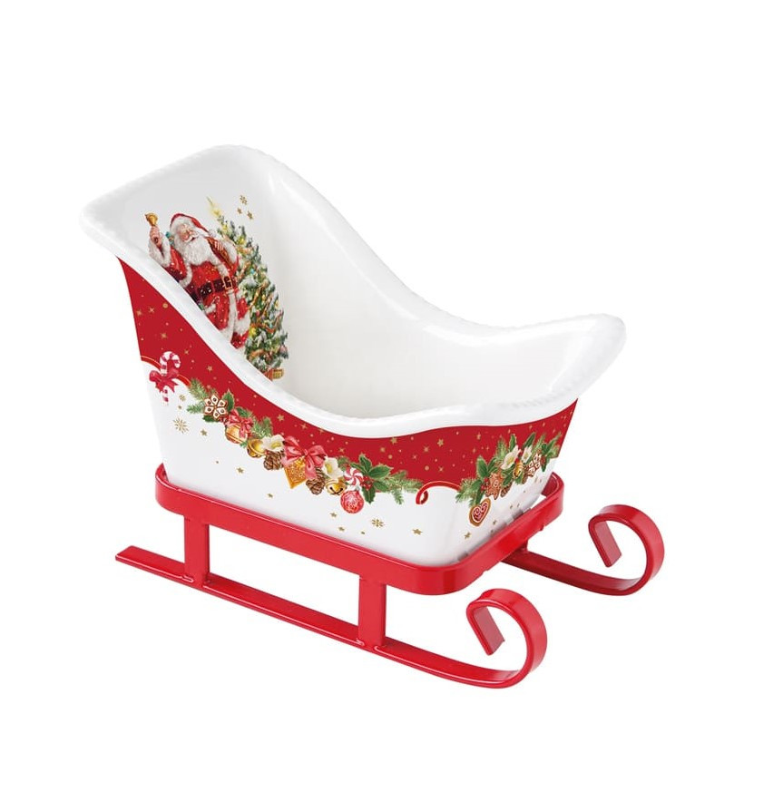 Новорічна статуетка Easy Life Christmas Memories 14,5х8х10,5 см сани
