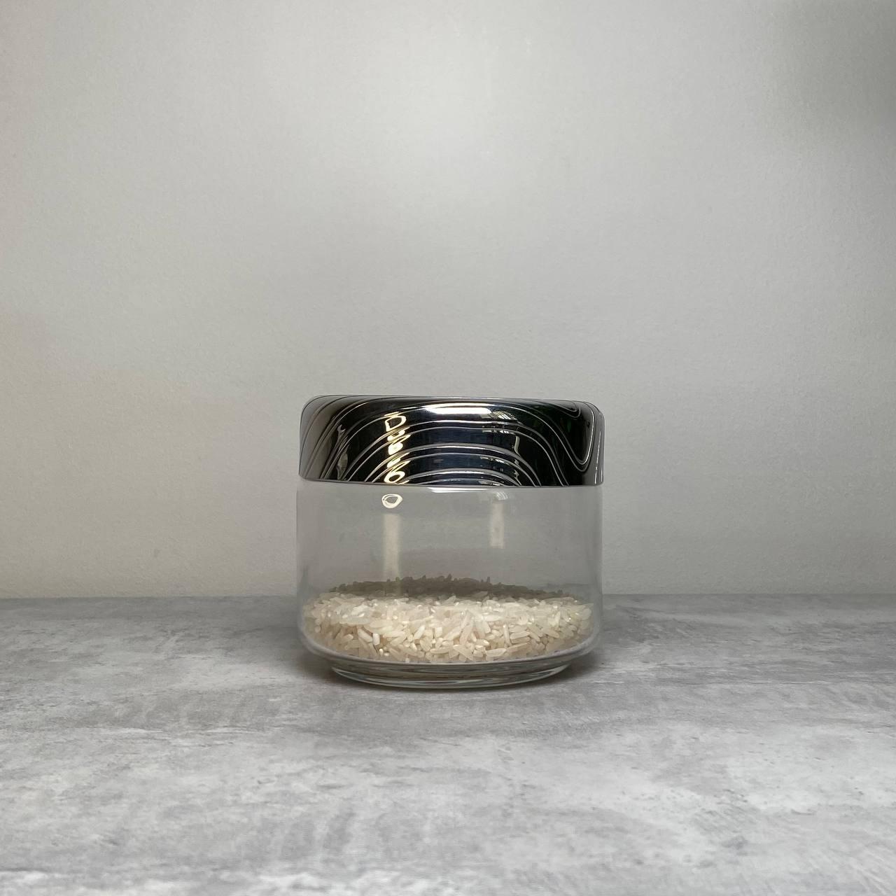 Банка для зберігання сипучих продуктів Alessi Veneer із скла 500 мл