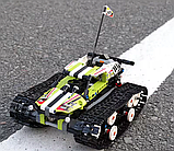 Конструктор гоночна машина на гусеничному ходу на дистанційному керуванні на 415 деталей, фото 2
