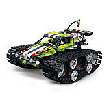 Конструктор гоночна машина на гусеничному ходу на дистанційному керуванні на 415 деталей, фото 4