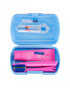 Дорожний набір Curaprox BE YOU blue/pink