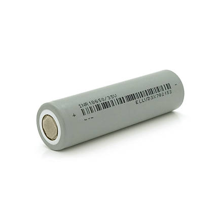 Акумулятор 18650 Li-Ion EVE 3500mAh 35V 3c 10A, 4.2/3.6/2.5V, Gray, фото 1