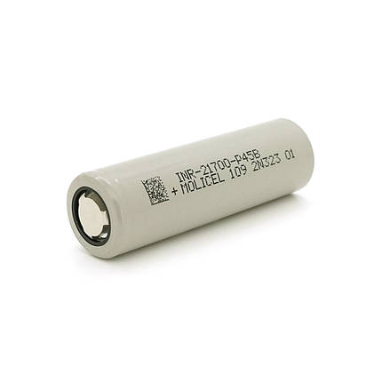 Акумулятор 21700 Li-Ion Molicel INR-21700-P45B(B) 4200mAh, 45A, 4.2/3.6/2.5V, Gray, фото 1