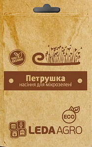Насіння мікрозелені Петрушка 5г Леда Агро
