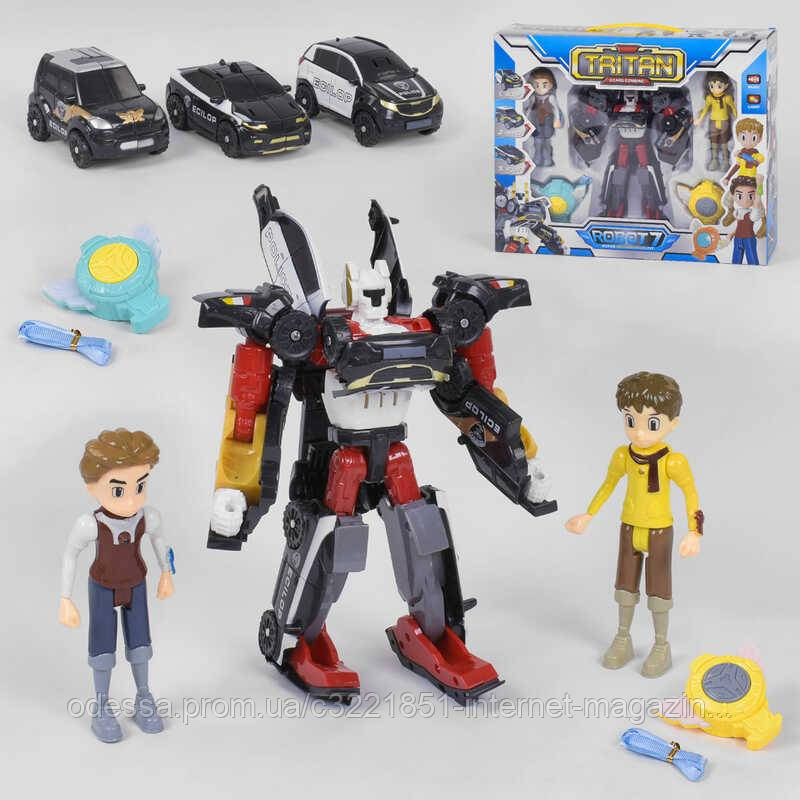 Трансформер Q 1906 (18/2),световые и звуковые эффекты, в коробке  [Склад зберігання: Одеса №4]