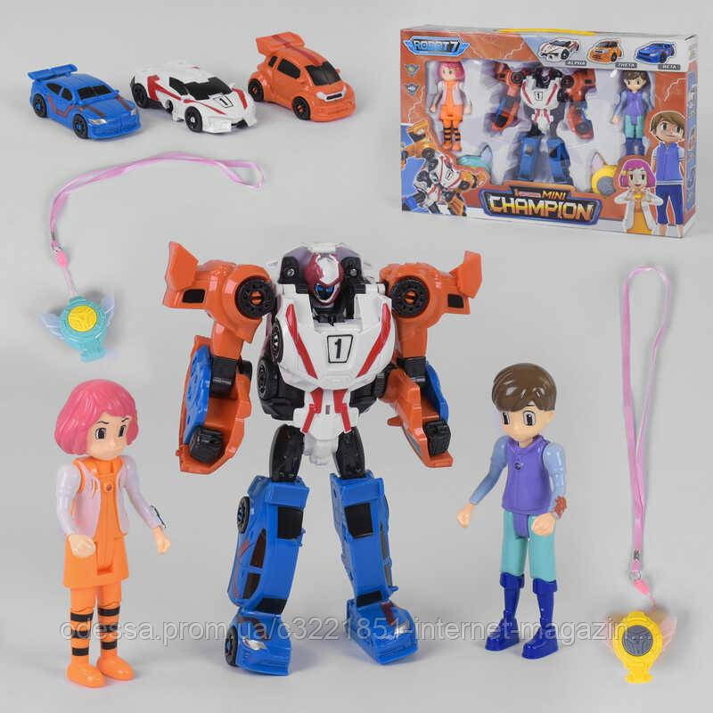 Трансформер Q 1909 (24/2) световые и звуковые эффекты, в коробке  [Склад зберігання: Одеса №4]