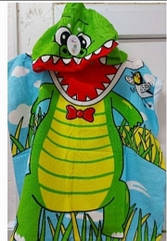 Дитяче пончо мікрофібра По05