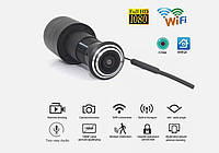 Камера безпеки дверний Глазок відеоглазок 1080P HD, Wi-Fi захист житла