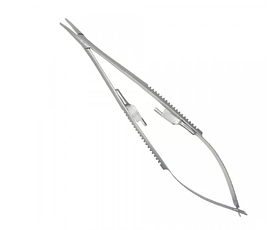 Голкотримач Castroviejo вигнутий 14 см DE-1099