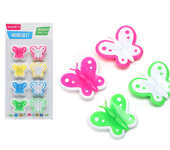 Магніти 30мм. 8шт. Метелики HS8301 15-12