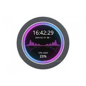 Waveshare USB-монітор 3,4 дюйма з AIO LCD екраном (WAV-26771)