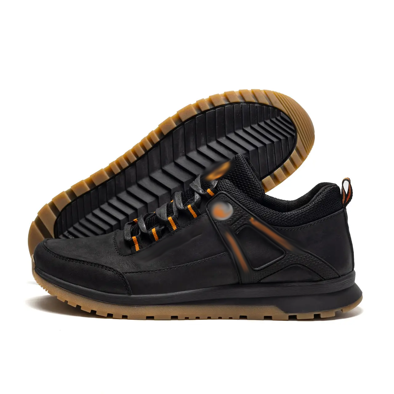 Чоловічі шкіряні кросівки Performance footwear Black
