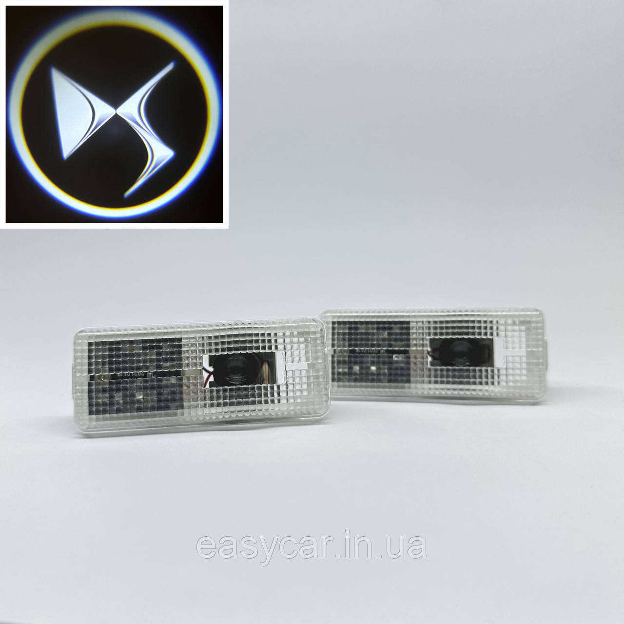 Логотип підсвітка дверей Lazer door logo light CITROEN, фото 1