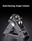 Антистрес спіннер UFO з металу на підставці EDC, фото 2