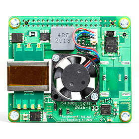 Плата розширення Raspberry Pi PoE+ HAT (SC1022)