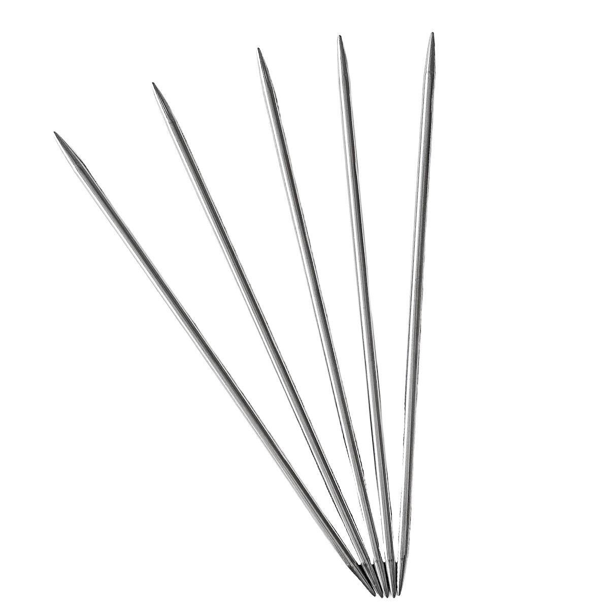 Спиці шкарпеткові сталеві Knitting Needles 25 см №2
