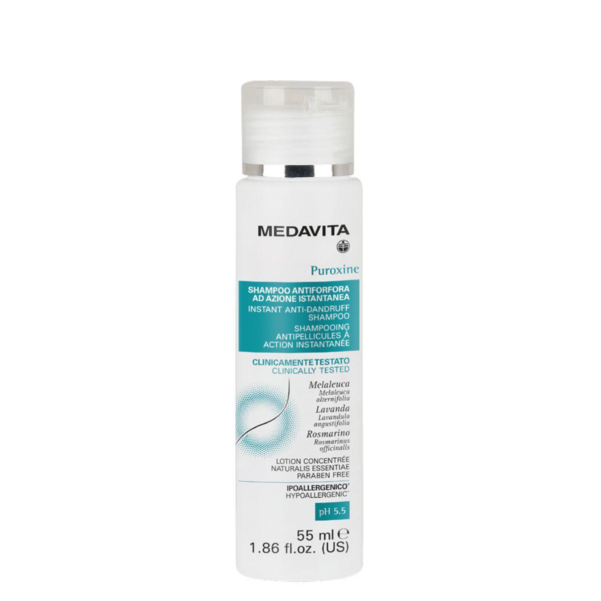 Шампунь проти лупи миттєвої дії Medavita PUROXINE Shampoo Instant Anti-Dandruff