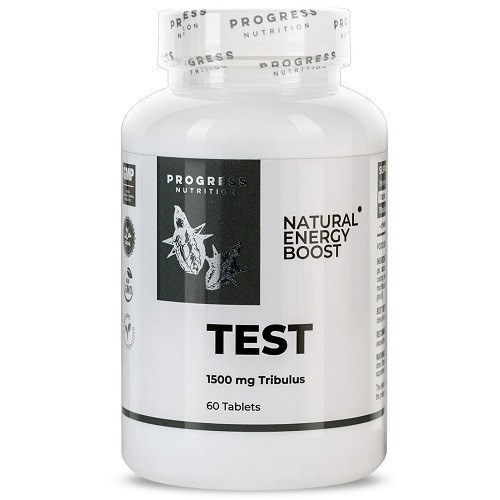 Тестостерновий бустер Progress Nutrition TEST 1500 mg (60 таблеток.), фото 1