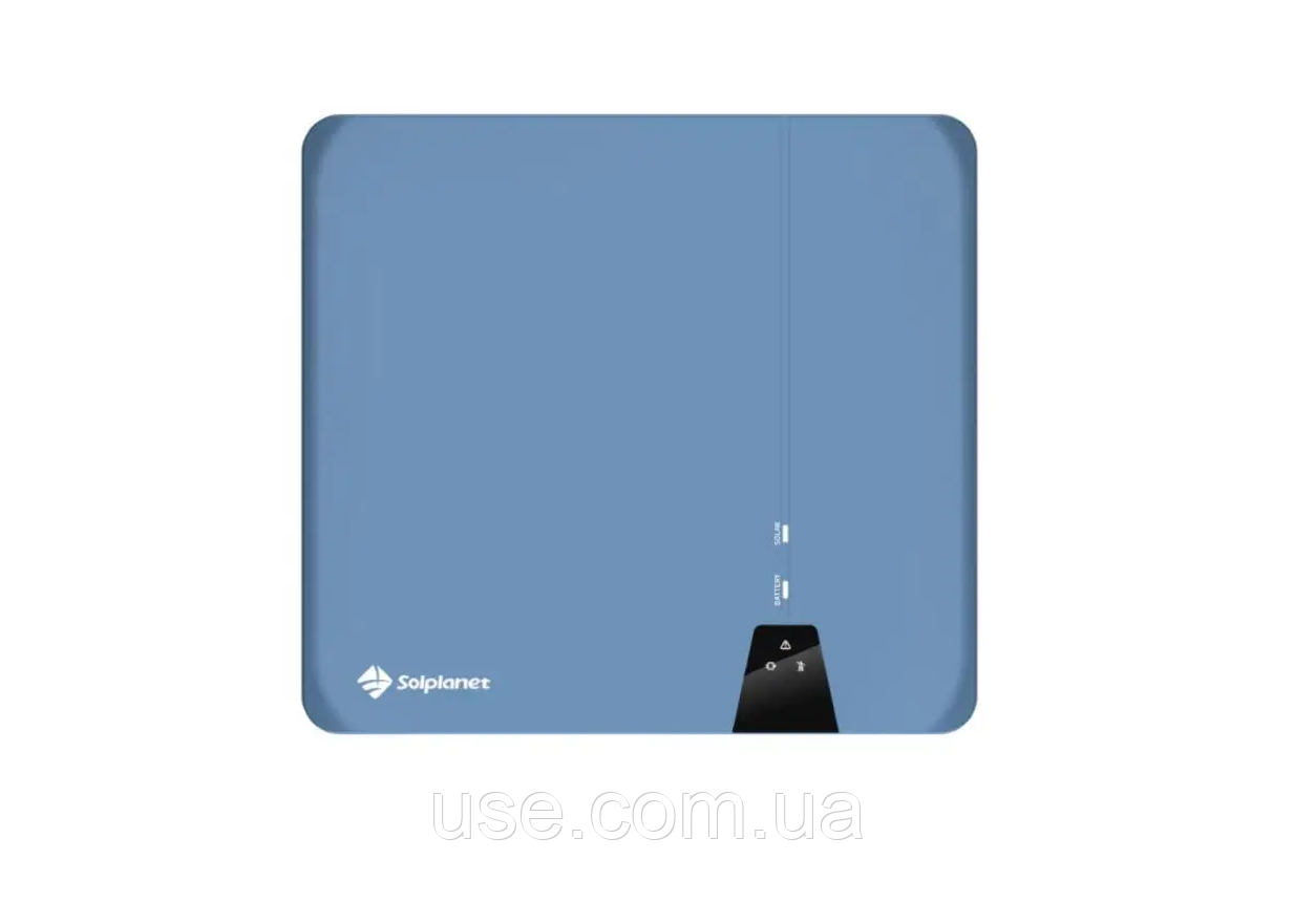 Гібридний інвертор 48в, V, 6кВт, 6000 Вт, W, для сонячних панелей, комплекта живленя, однофазний інвертор