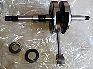 HONDA-50 2T LEAD-50 AF48 Коленвал у зборі + сальники/гойдалка