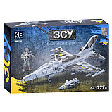Конструктор KB 1148 Військовий літак F16 + ракета Storm Shadow, 777 деталей, фото 4