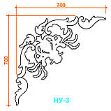 Набірний кут 2 (780х780 мм), фото 5