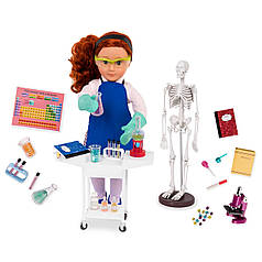 Велика лялька з одягом Our Generation DELUXE "Сіа" 46 см (Niz15594)