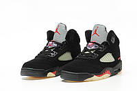 Чоловічі кросівки Nike Air Jordan 5 Retro Black Gore-Tex Winter Termo (чорні) високі термо осінь-зима Y14523
