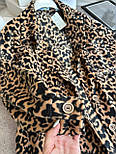 Жіноча тепла сорочка флісова в леопардовий принт (р. 42-48) 63131079, фото 3