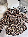 Жіноча тепла сорочка флісова в леопардовий принт (р. 42-48) 63131079, фото 6