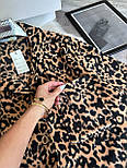 Жіноча тепла сорочка флісова в леопардовий принт (р. 42-48) 63131079, фото 9