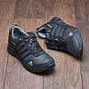 Чоловічі шкіряні кросівки (натуральна шкіра) чорні демісезонні для чоловіків на весну осінь, розміри 40-45, фото 7