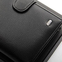 Чоловіче шкіряне портмоне DR. BOND M25-1 black.Купити чоловічі гаманці гуртом і в роздріб в Україні., фото 2
