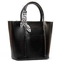 Cумка жіноча шкіряна 9712 black.Купити сумки жіночі із натуральної шкіри trandbags.com.ua, фото 3