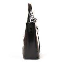 Cумка жіноча шкіряна 9712 black.Купити сумки жіночі із натуральної шкіри trandbags.com.ua, фото 6