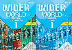 Підручник + робочий зошит Wider World 2nd edition Ukraine 1 Student Book + workbook