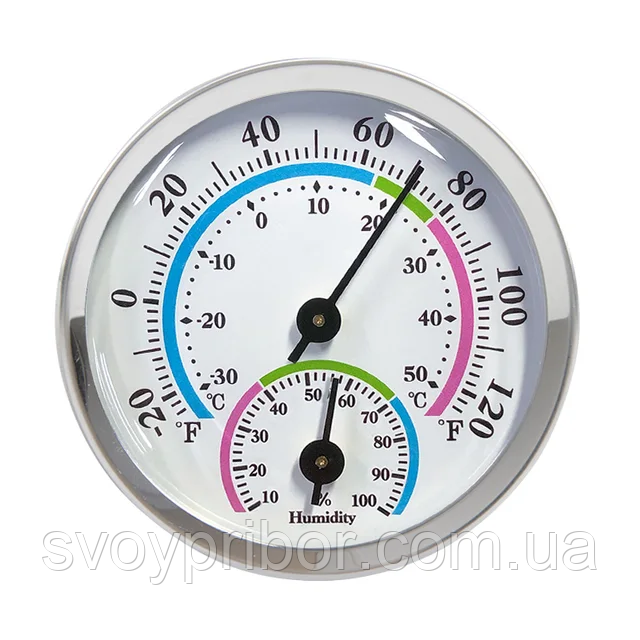 Термогігрометр ТН-103 (-30...+50°C; RH 0...100%) механічний, фото 1