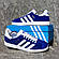 РОЗПРОДАЖ+безкоштовна доставка Чоловічі Кросівки кеди Adidas Gazelle сині, фото 3